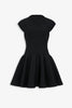 Skater mini dress