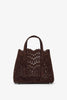 Mina 20 vienne vague brown tote bag