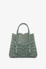 Mina 20 vienne vague green tote bag