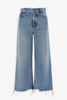 Iced blue trousers