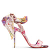 Sandale du desert 100 floral satin sandals