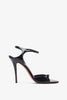 Adut 105 patent black sandals