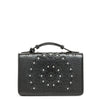 Franca small black flower bag