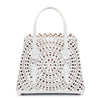 Mina Mini New Vienne white tote