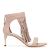 Light beige fringes sandals