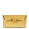 Four Ring soft suede pouch
