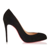 Breche 100 black suede pump