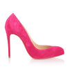 Breche 100 pink suede pump