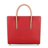 Paloma medium red leather bag