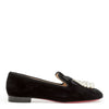 Pradomoc velvet flats