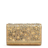Paloma spikes mix gold clutch