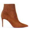 So Kate 85 tan suede ankle boots