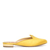 Sabot Kitty yellow satin mules