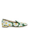 Flower brocade flats