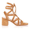 Artemis 60 Almond suede sandal