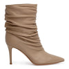 Cecile 85 beige ankle boots