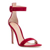 Portofino 105 Burgundy Suede Sandals