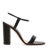 Nikki 100 black nappa sandals