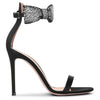 Ambrosia satin bow sandals
