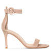 Portofino 85 pink suede sandals