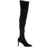 Lorraine 85 crushed velvet stretch boot