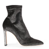 Louella 100 metallic velvet stretch boot