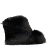 Dalton black fox fur boot