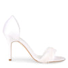 Catalina 90 Ivory piume (feathers) sandal