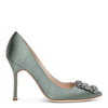 Hangisi 105 khaki satin pumps
