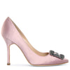 Hangisi 105 pink satin pumps