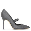Camparinew 105 grey flannel pumps