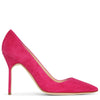 BB 105 dark pink suede pumps