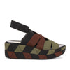 Ellettra multi-tone elasticated platform