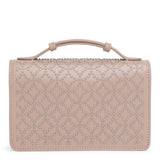 Franca Small light beige studded bag