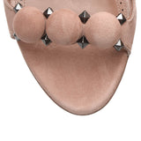 Bombe 90 beige suede sandals