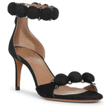 Bombe 70 black suede sandals
