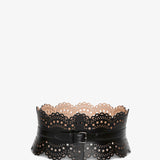 Bustier 120 black corset belt