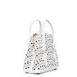 Mina 16 white mini tote bag