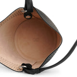Bucket Lili 14 black leather bag