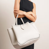 Angele 32 perle tote bag