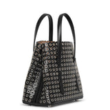Mina 20 eyelet embellished tote bag