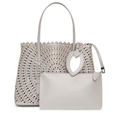 Mina 32 vienne circulaire perle tote bag