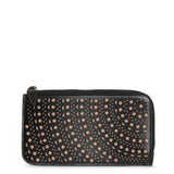Zip credit card holder black