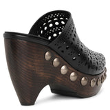 Le Sabot vienne leather clogs