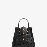 Mina 16 vienne vague black tote bag