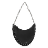 Le Demi-Lune small leather bag