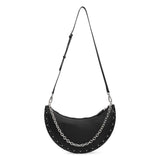 Le Demi-Lune small leather bag