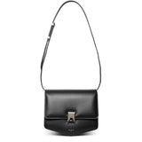 Le Papa medium black leather bag
