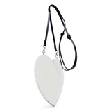 Le Coeur brass crossbody bag