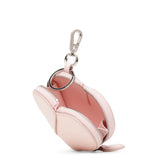 Le Coeur Mini pink leather purse